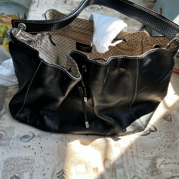 Kate Spade black leather hobo bag - Picture 11 of 12